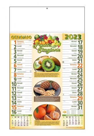 Calendario illustrato Frutta 2024 D9790