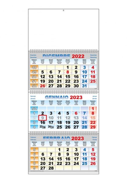 Calendario trittico per aziende
