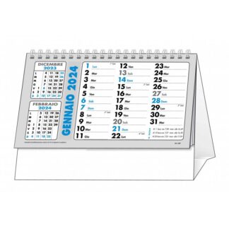 Calendario da tavolo personalizzato per aziende 2024 C6751B