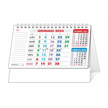 Calendario da tavolo personalizzato 2024 C6251