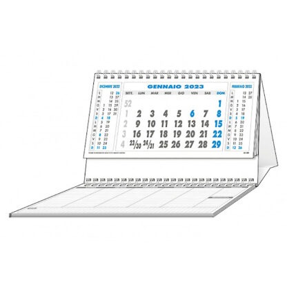 Calendario da tavolo personalizzato con blocco appunti C6951F