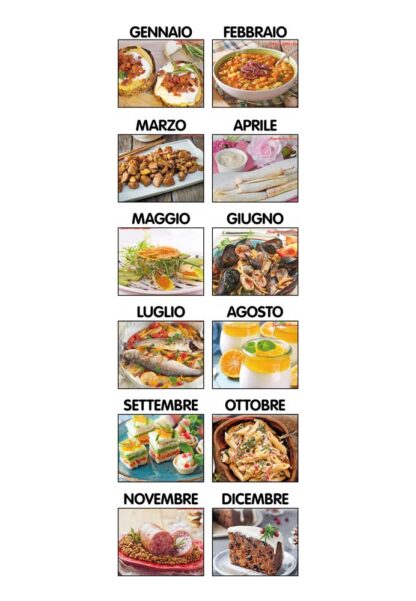 Calendario silhouette gastronomia 2024 C4690