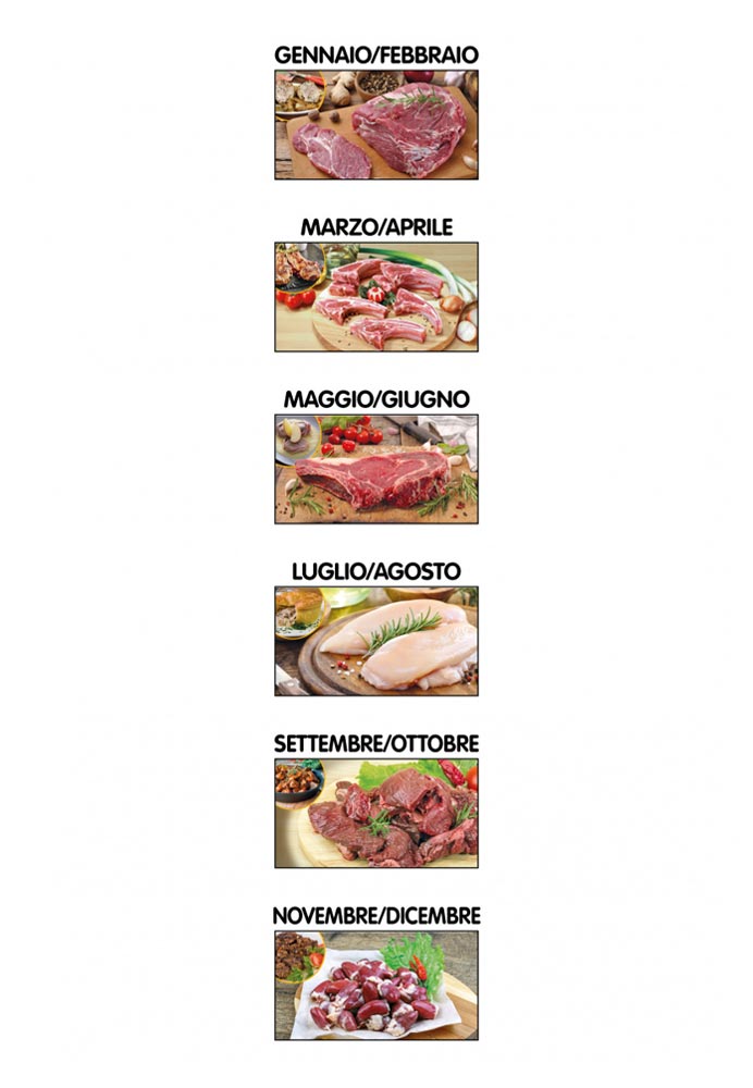 Calendario illustrato carne 2024 D6590