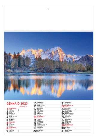 Calendario illustrato Italia 2024