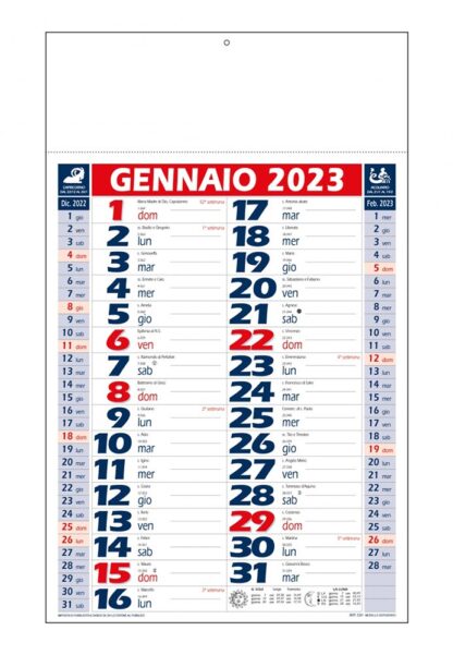 Calendario olandese 2023 personalizzato o neutro C0790A