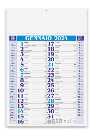 Calendario olandese personalizzato 2024 PA650BL