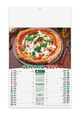 Calendario pizza
